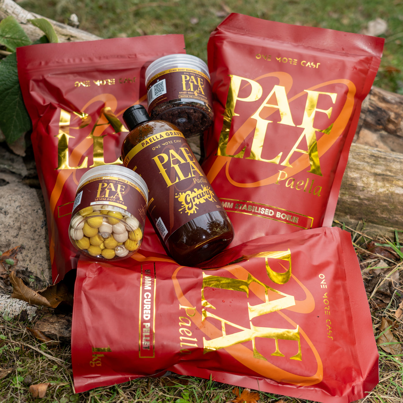 WEEKNDER BAIT BUNDLE OMC ONE MORE CAST CARP CHUB BABRBEL PAELLA ISCREAM STICK MIX PELLET POP UP WAFTER BOILIES 