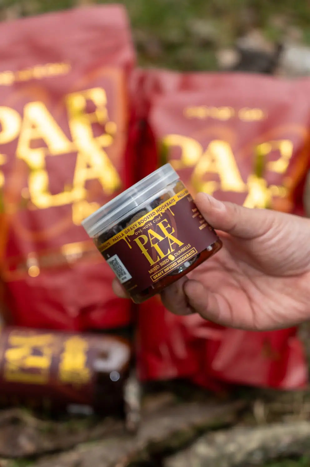 RIVER BAIT BUNDLE OMC ONE MORE CAST CARP CHUB BABRBEL PAELLA PASTE BOILIES 