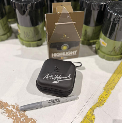 OMC HIGHTLIGHT HEAD TORCH SIGNED LIMITED EDITION