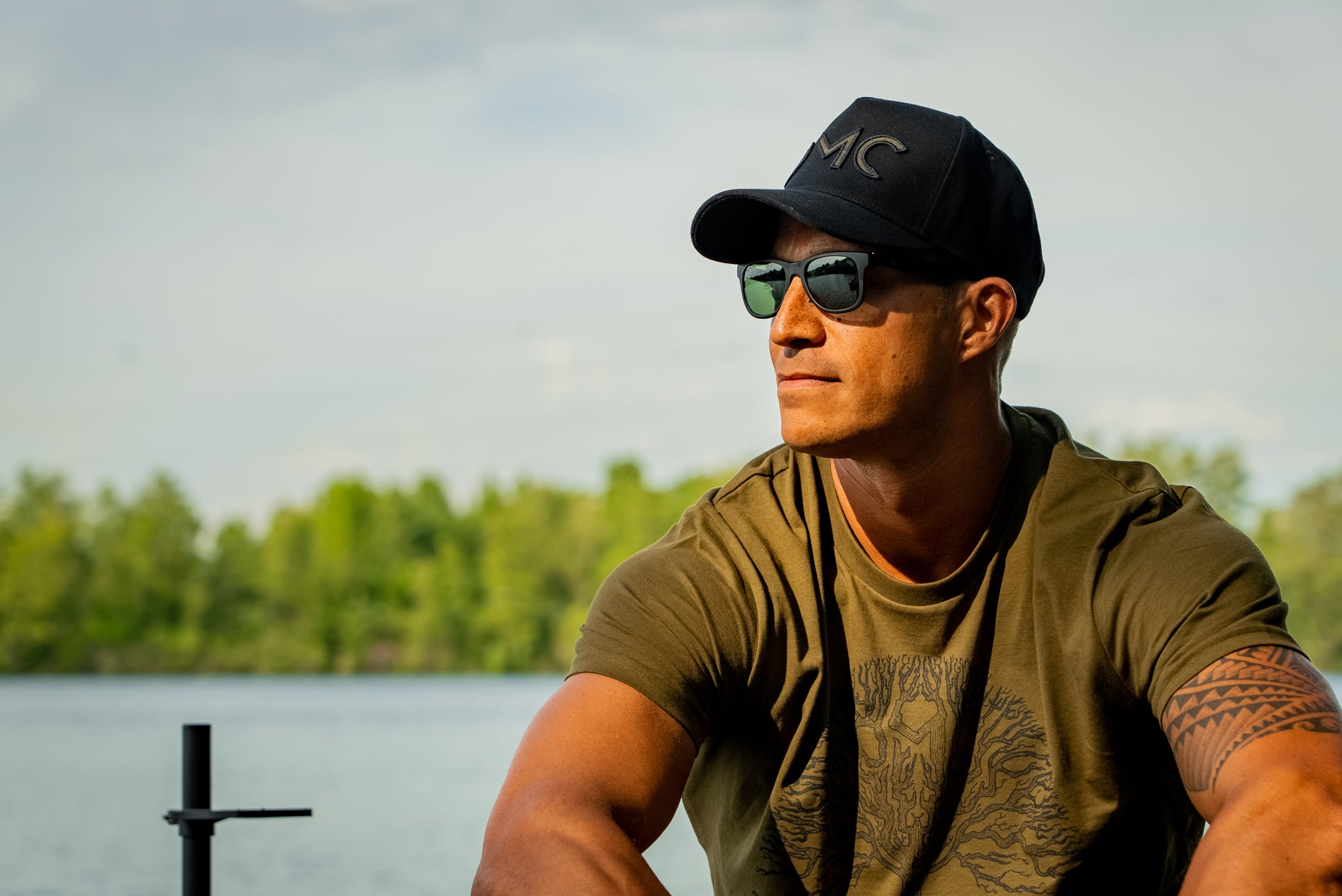 One More Cast Pitch Black Cap