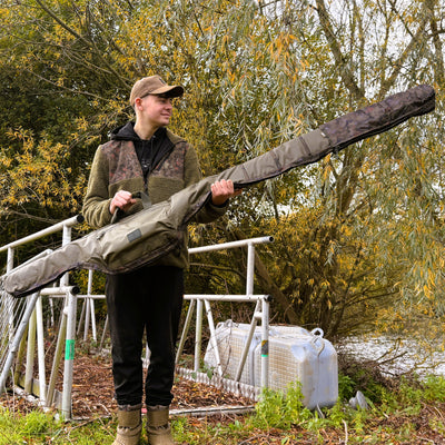 OMC One More Cast Extendable Single Rod Sleeve Holdall Luggage Carp Fishing 