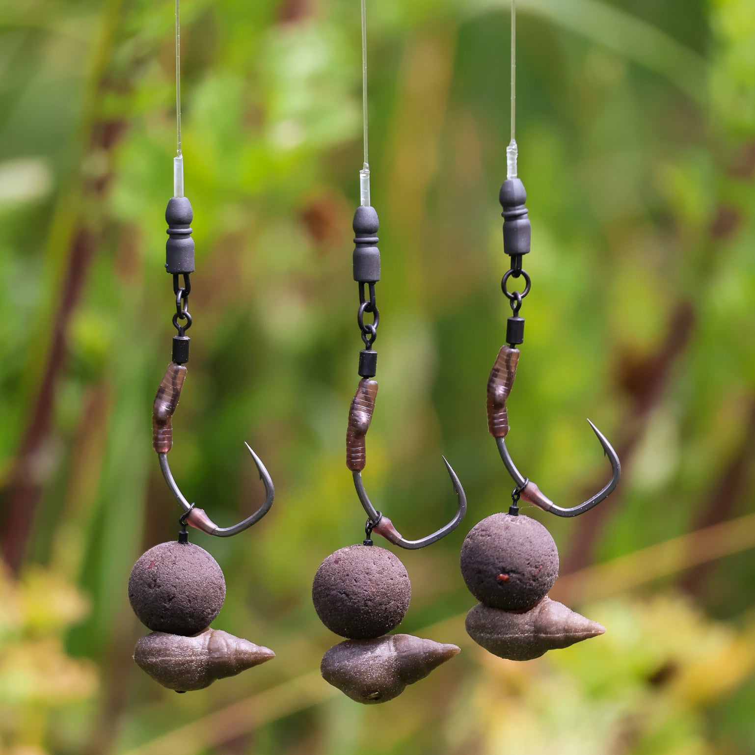 OMC One More Cast META Lock Hook Ronnie Boy neutral micro barbed barbless size 6 4 2 Brown