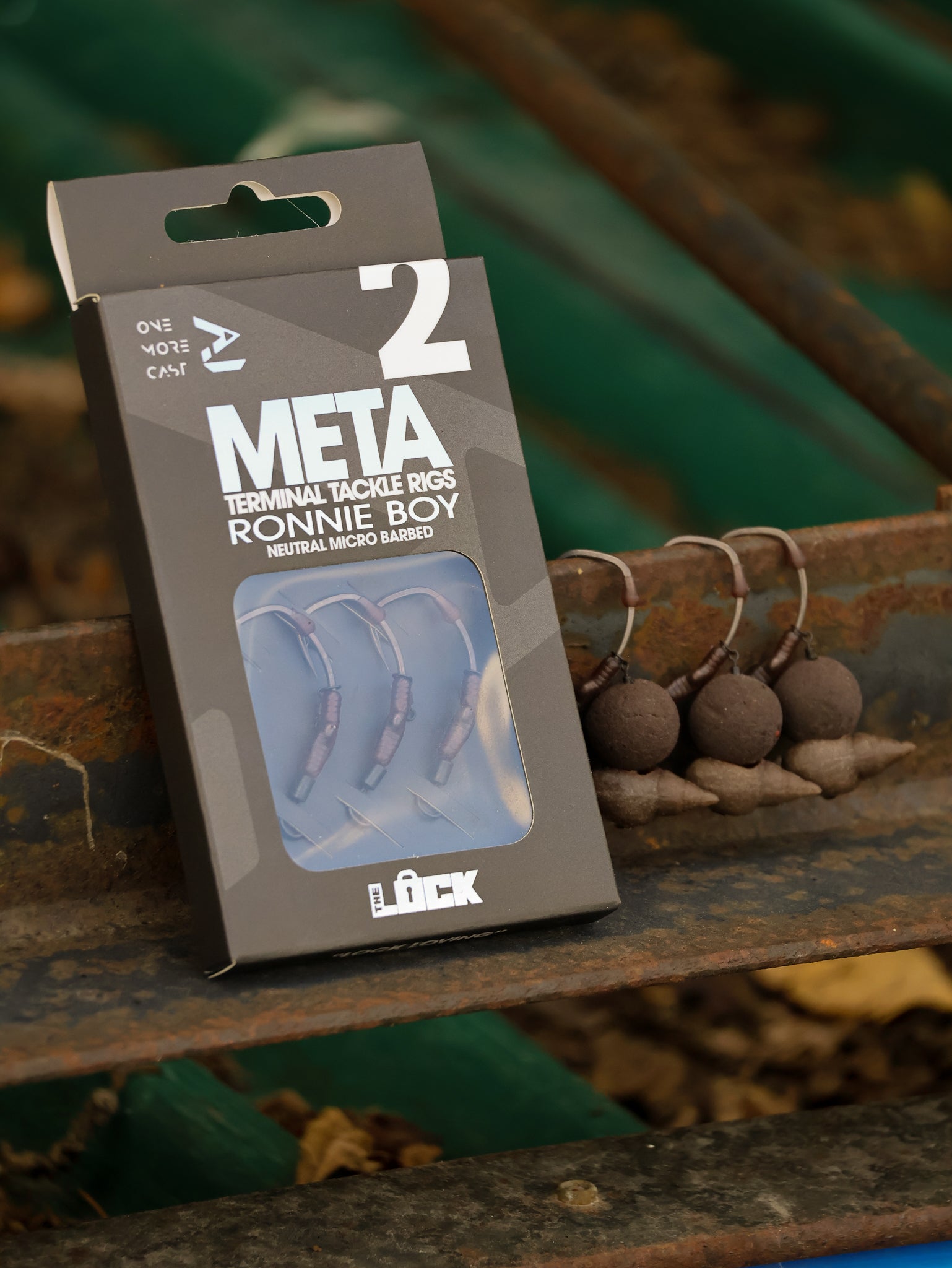 OMC One More Cast META Lock Hook Ronnie Boy neutral micro barbed barbless size 6 4 2 