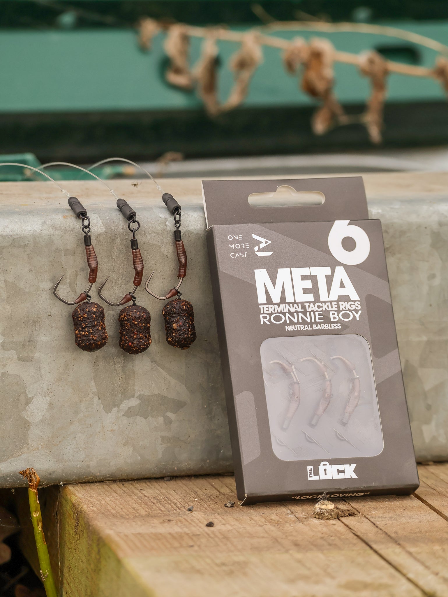 OMC One More Cast META Lock Hook Ronnie Boy neutral micro barbed barbless size 6 4 2 