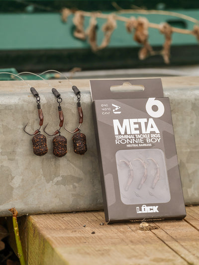 OMC One More Cast META Lock Hook Ronnie Boy neutral micro barbed barbless size 6 4 2 