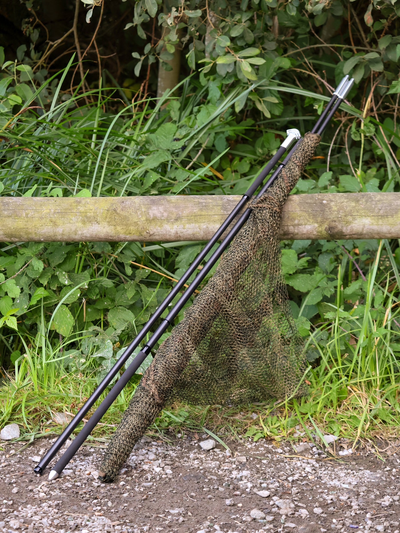 OMC ONE MORE CAST BLACK PEARL LANDING NET 42 CAMO MESH