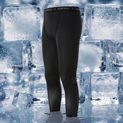 Zerofit ICESKIN Cooling Summer Leggings Black