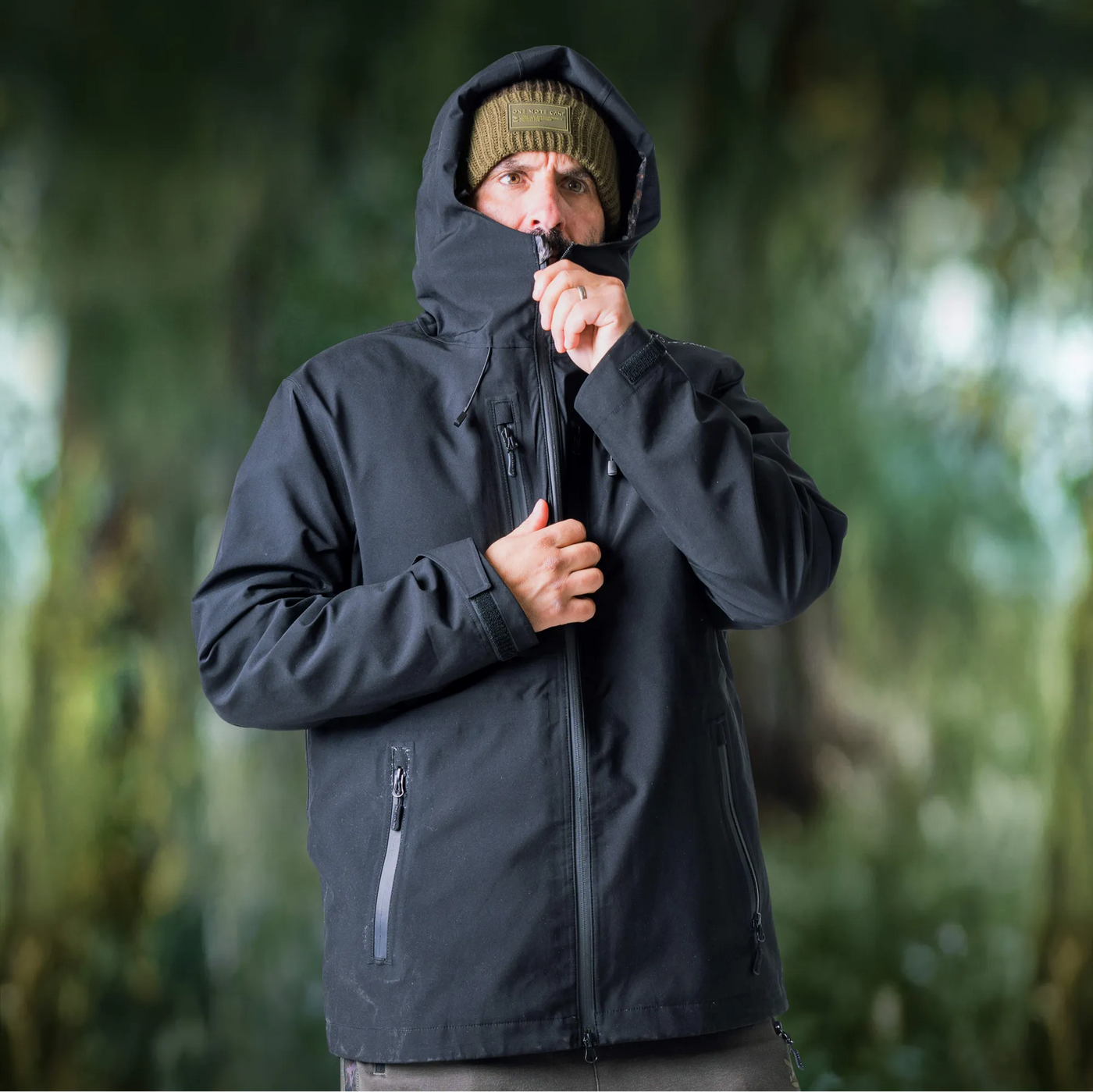 OMC Date Knight Splash Camo Waterproof Jacket Outdoors Camping All Weather