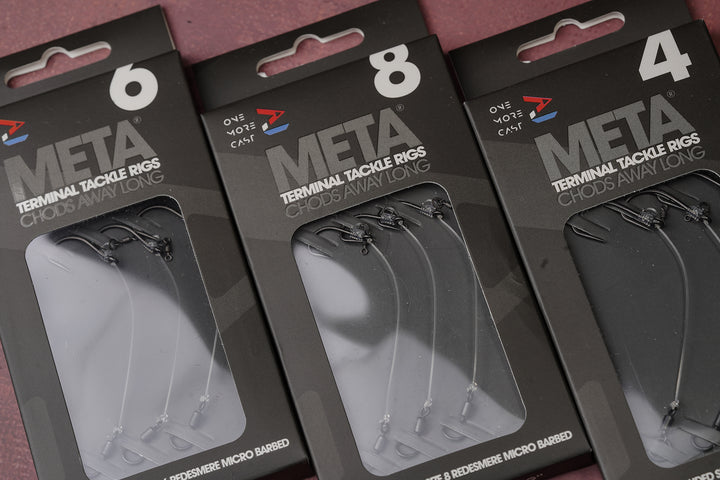 Toply Ready-Tied Chod Rigs – Barbless Hooks Size 6 & 8, 4 Rigs For Carp Fishing