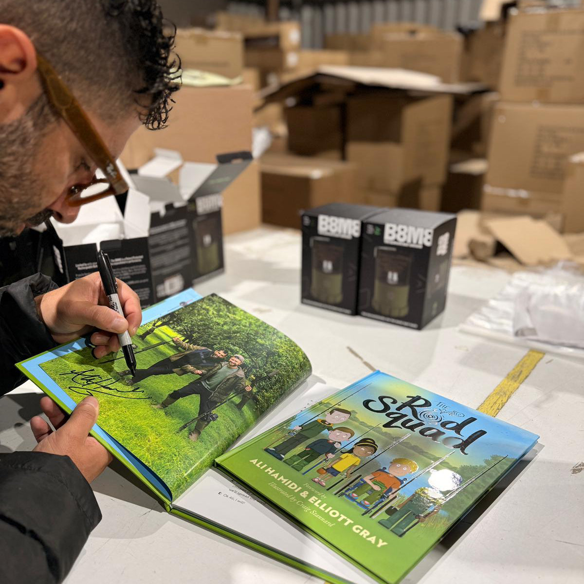 OMC THE ROD SQUAD CHILDRENS BOOK SIGNED LIMITED EDITION