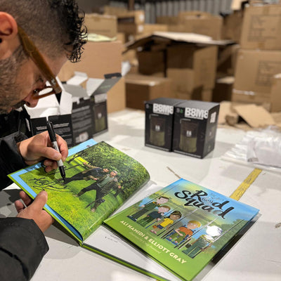 OMC THE ROD SQUAD CHILDRENS BOOK SIGNED LIMITED EDITION