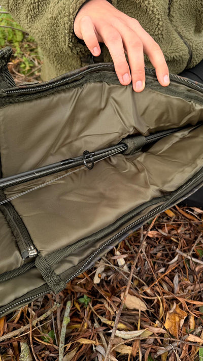 OMC One More Cast Extendable Single Rod Sleeve Holdall Luggage Carp Fishing 