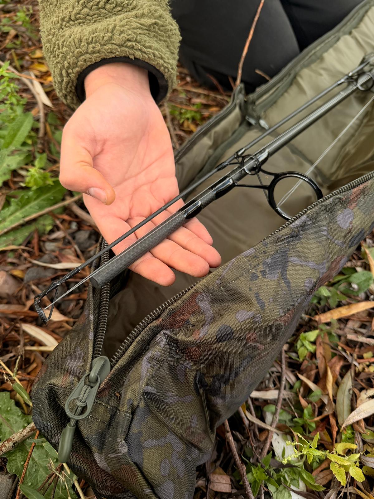 OMC One More Cast Extendable Single Rod Sleeve Holdall Luggage Carp Fishing 