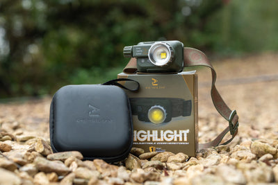 OMC HIGHTLIGHT HEAD TORCH SIGNED LIMITED EDITION