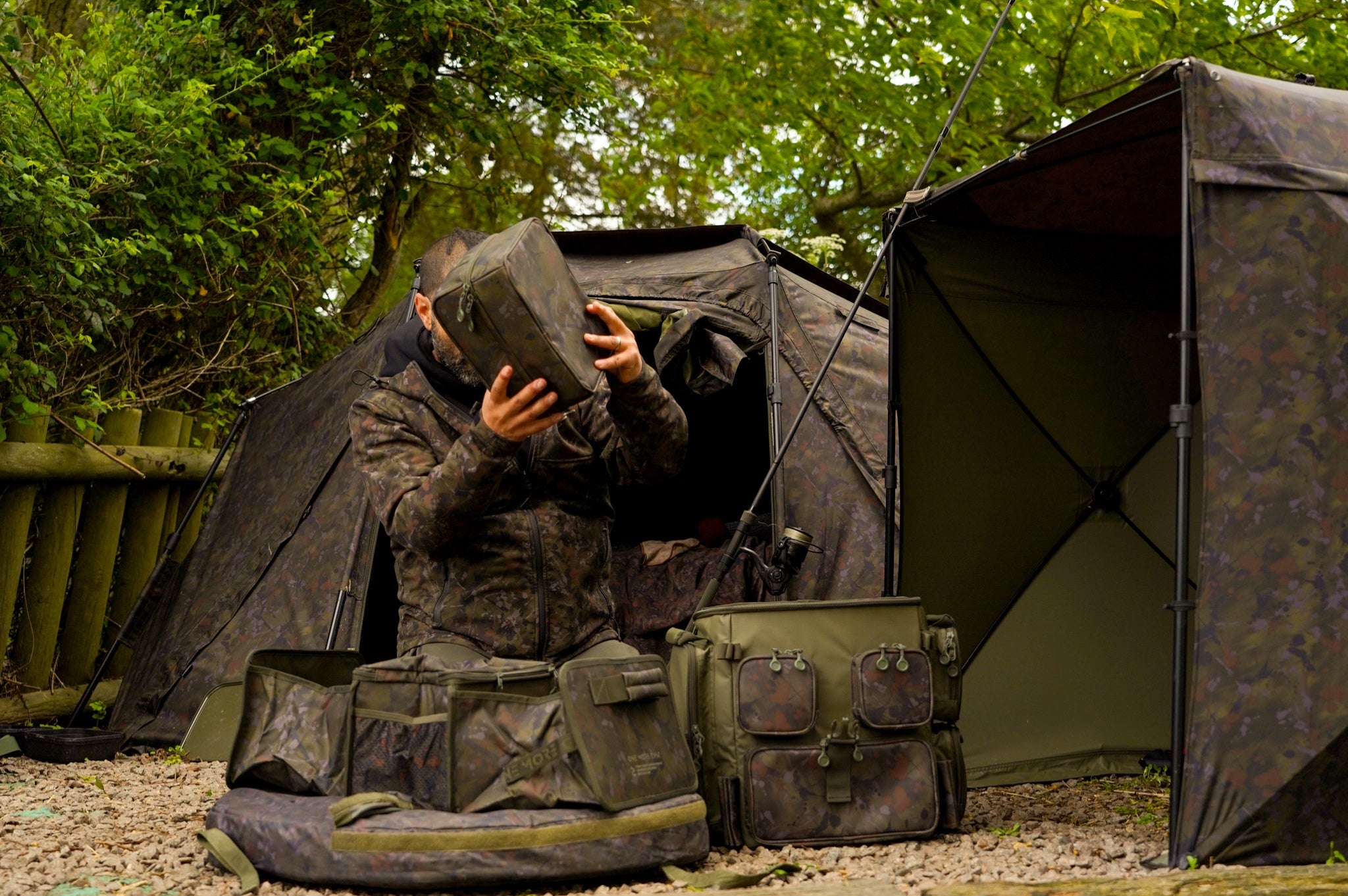 HEIST Slam Dunk OMC Splash Camo Accessory Bag
