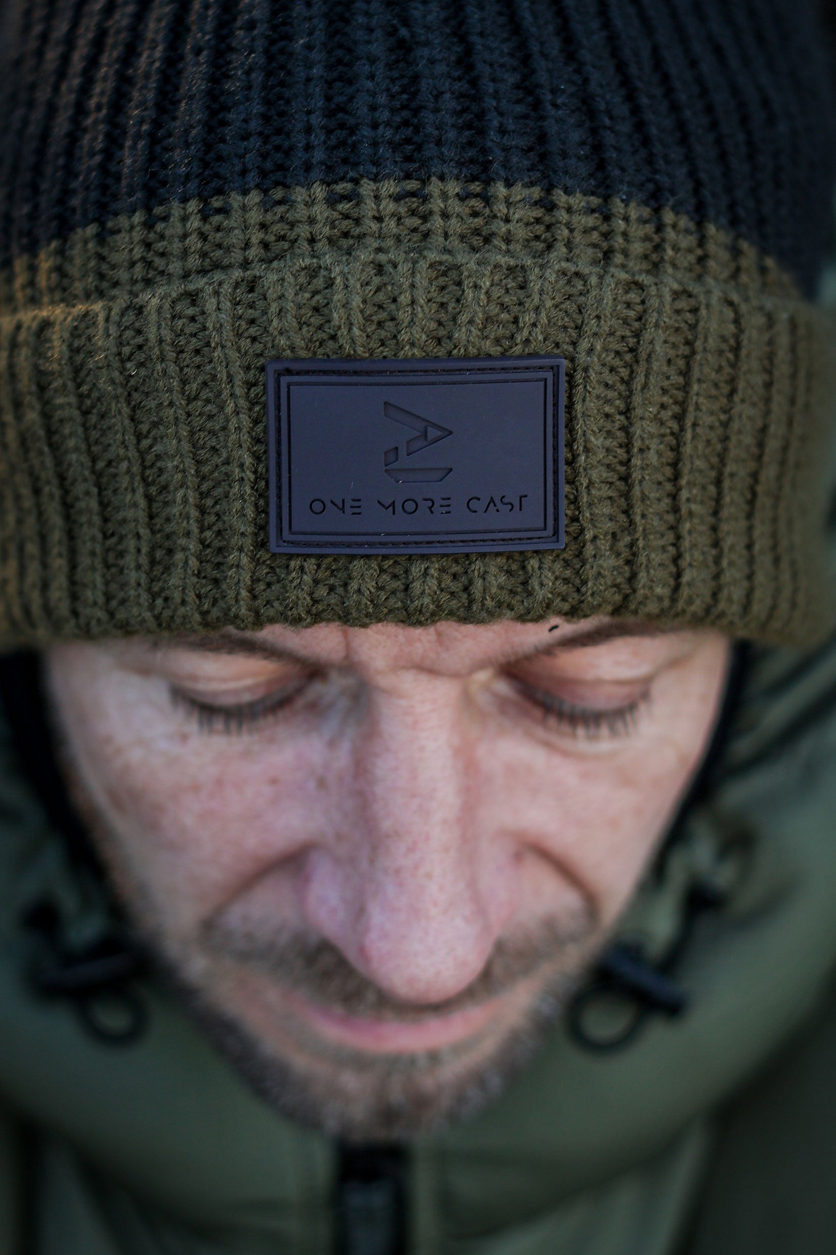 Big Head Beanie - Deep Green
