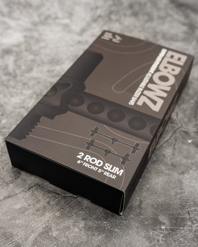 Elbowz Black Anodised Aluminium (Pair)