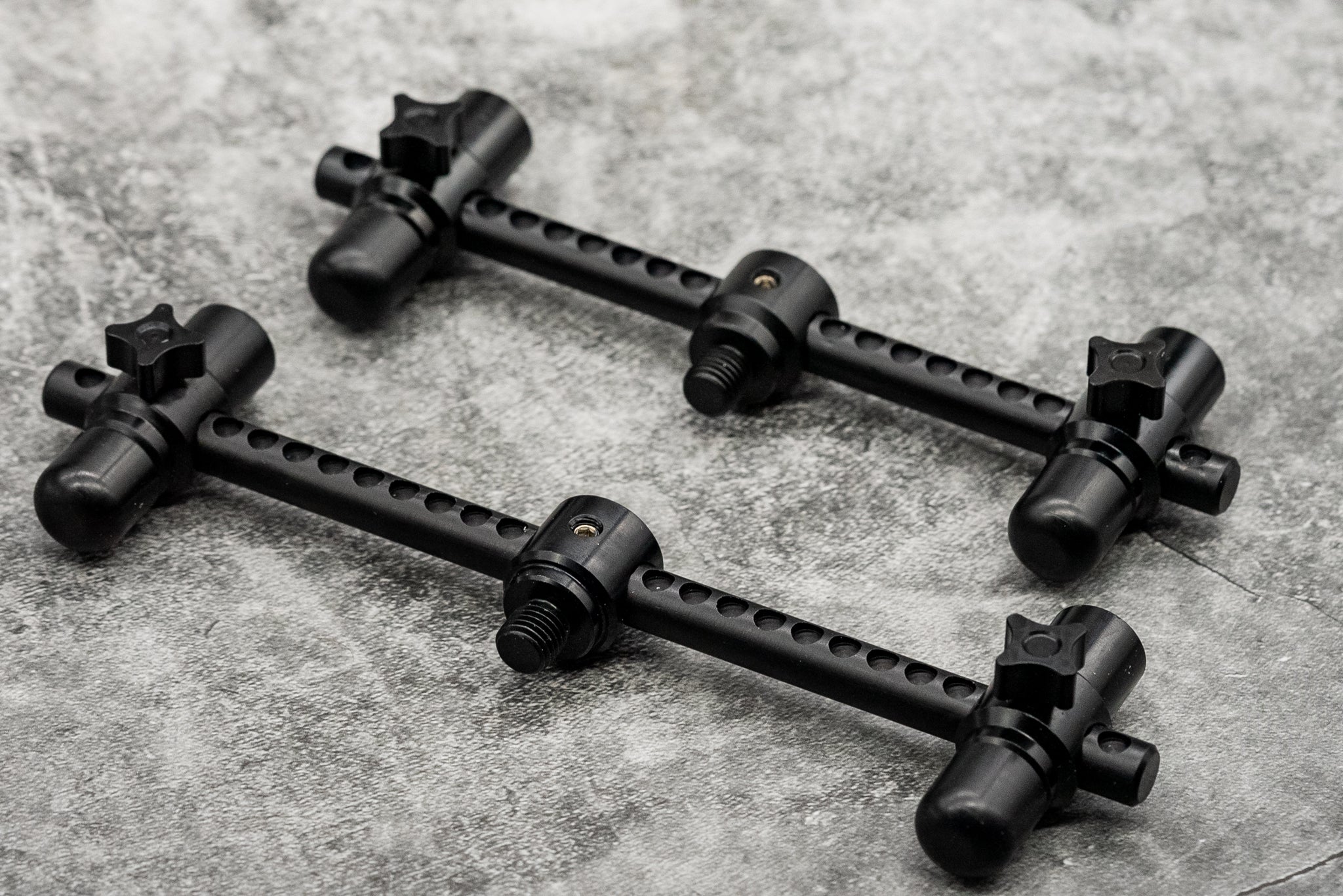 Elbowz Black Anodised Aluminium (Pair)