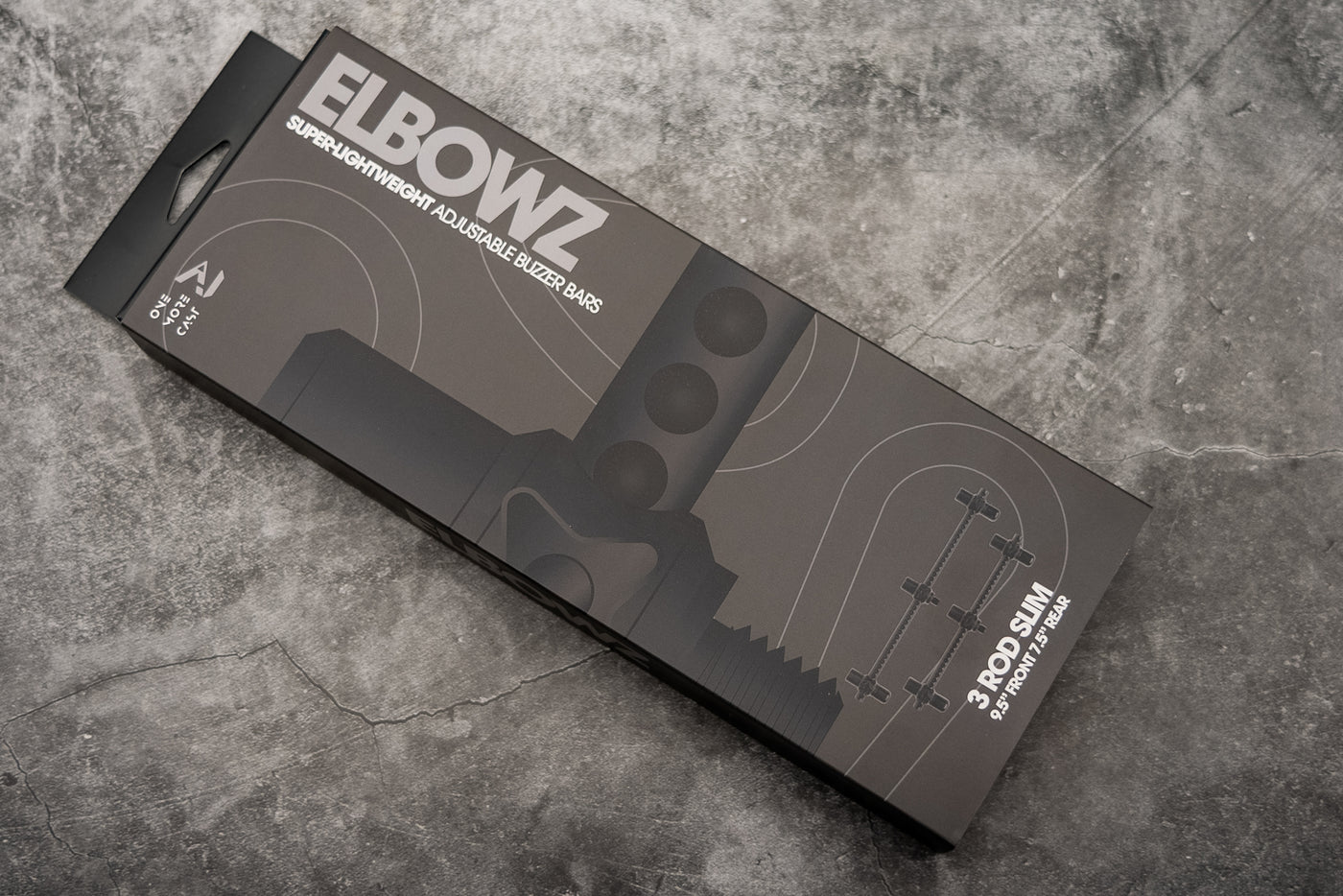 Elbowz Black Anodised Aluminium (Pair)