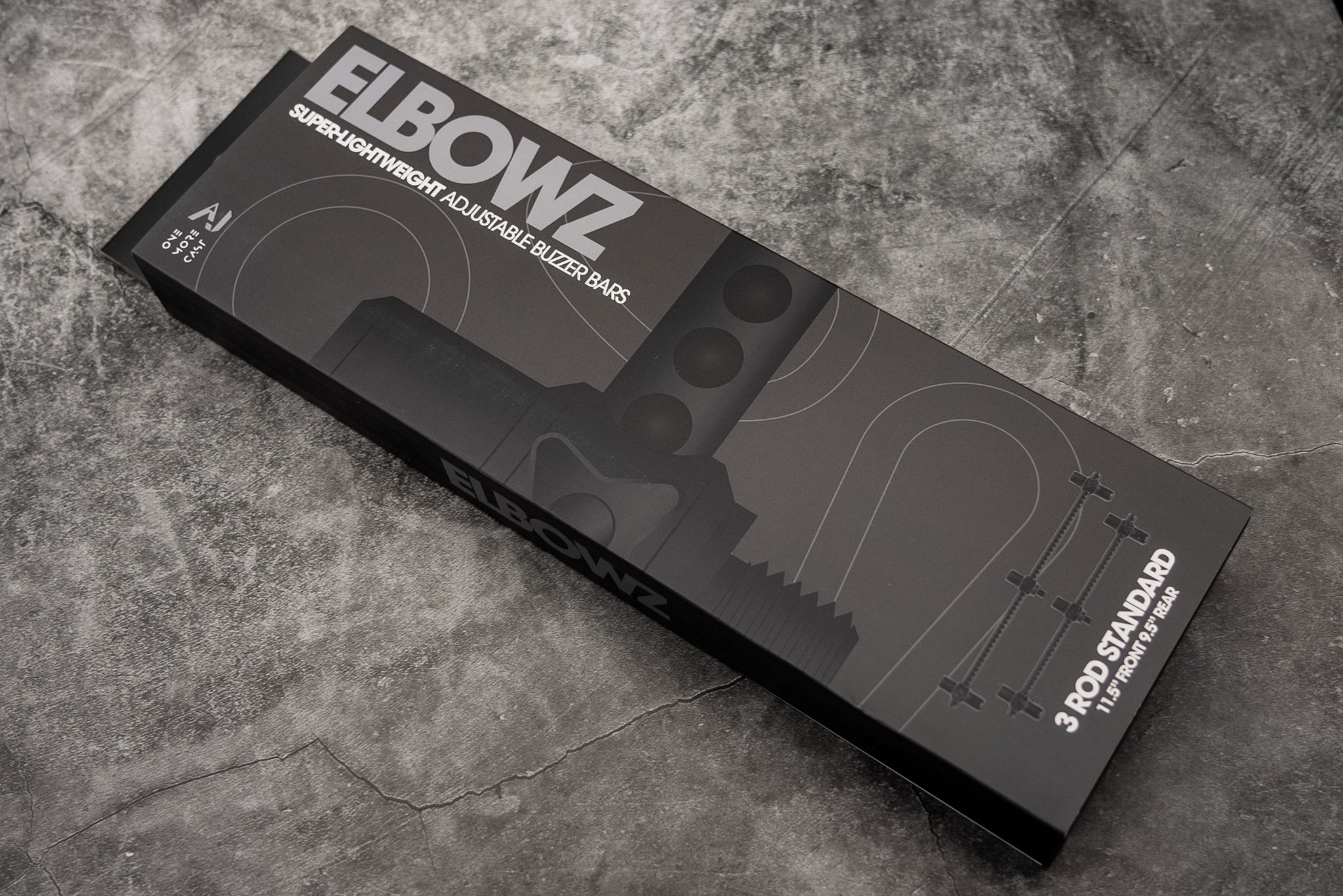 Elbowz Black Anodised Aluminium (Pair)