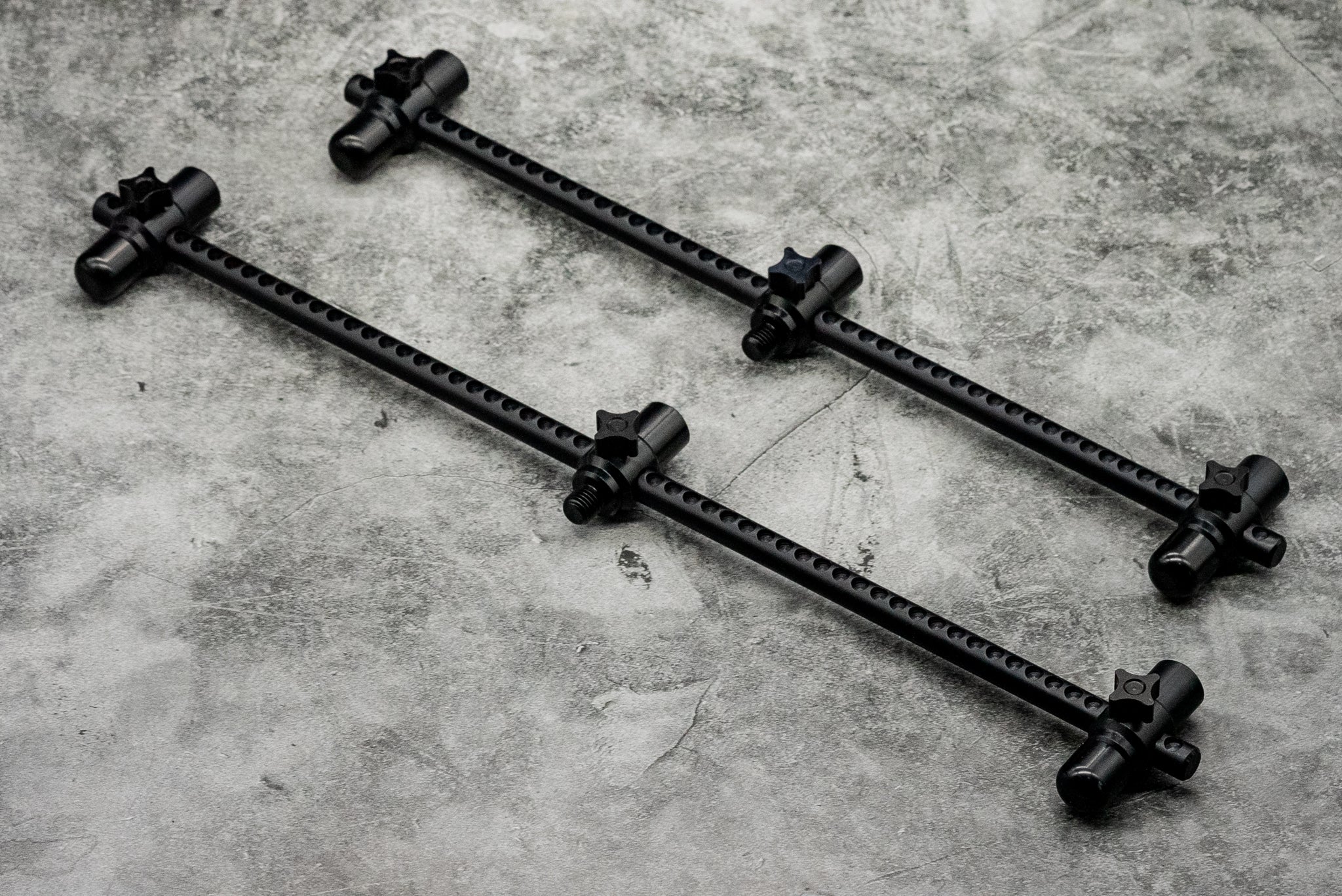 Elbowz Black Anodised Aluminium (Pair)