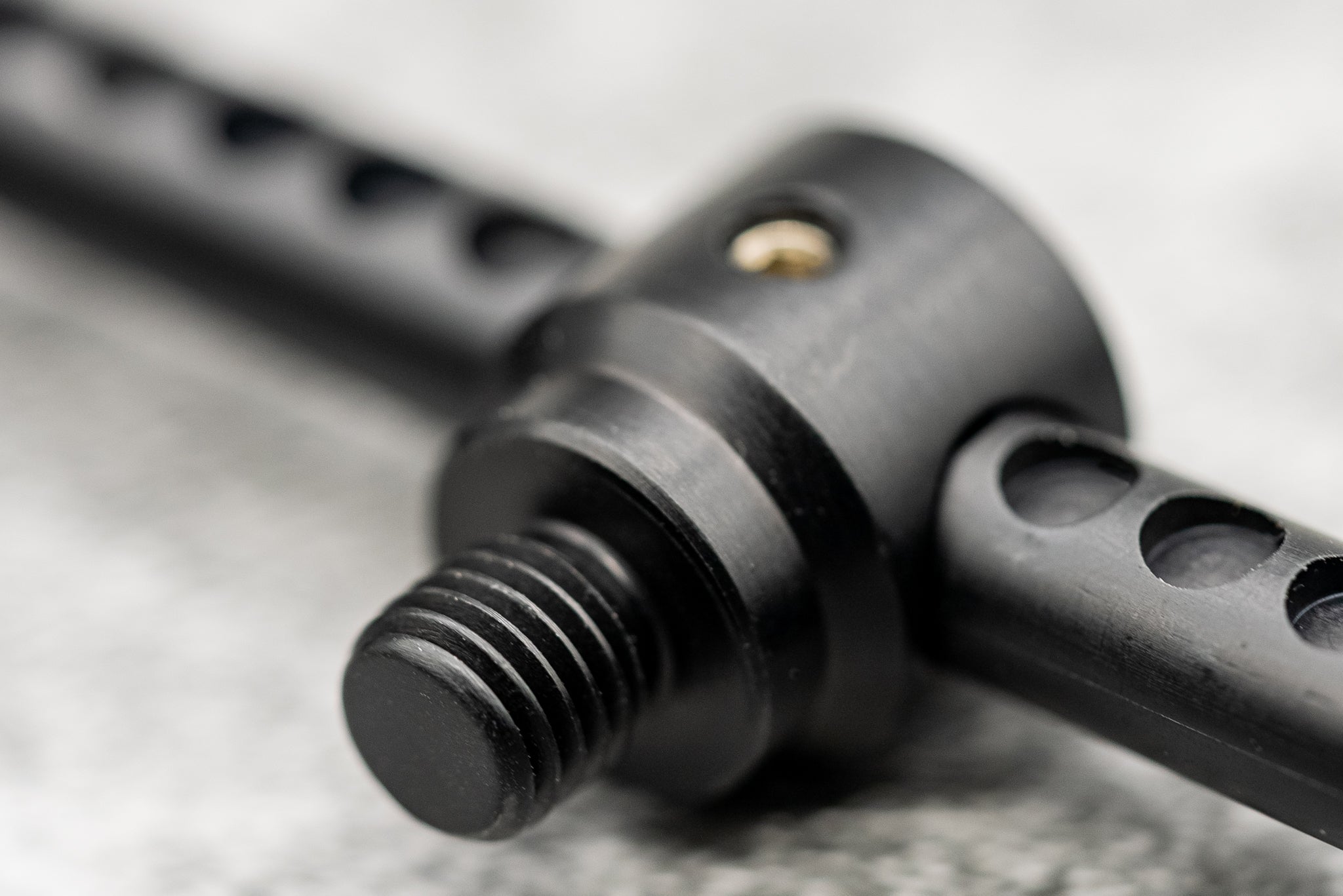 Elbowz Black Anodised Aluminium (Pair)