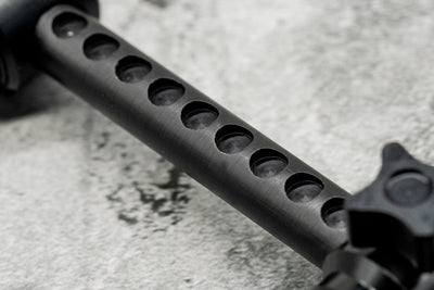 Elbowz Black Anodised Aluminium (Pair)
