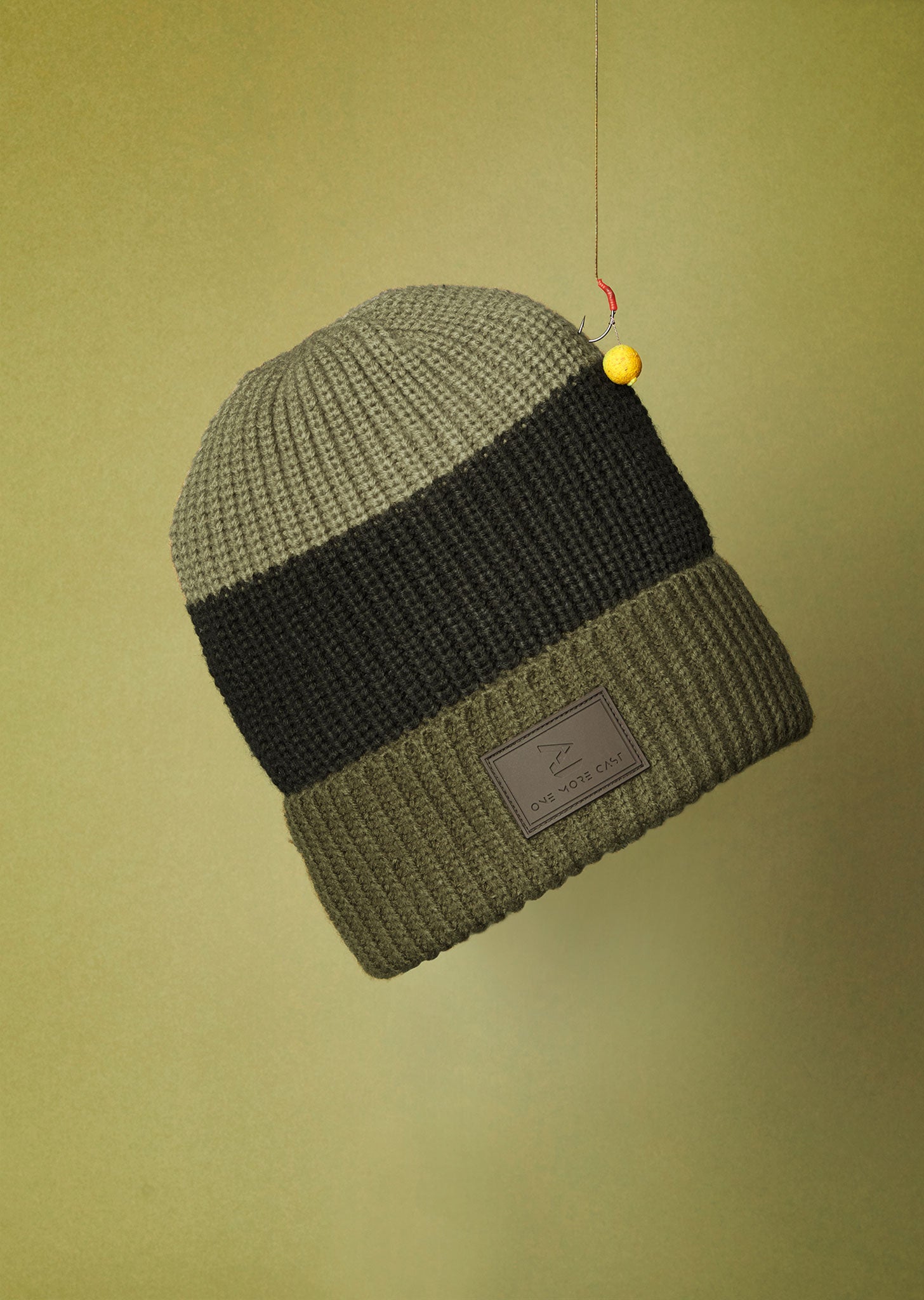 Big Head Beanie - Deep Green (Water Repellent Technology)