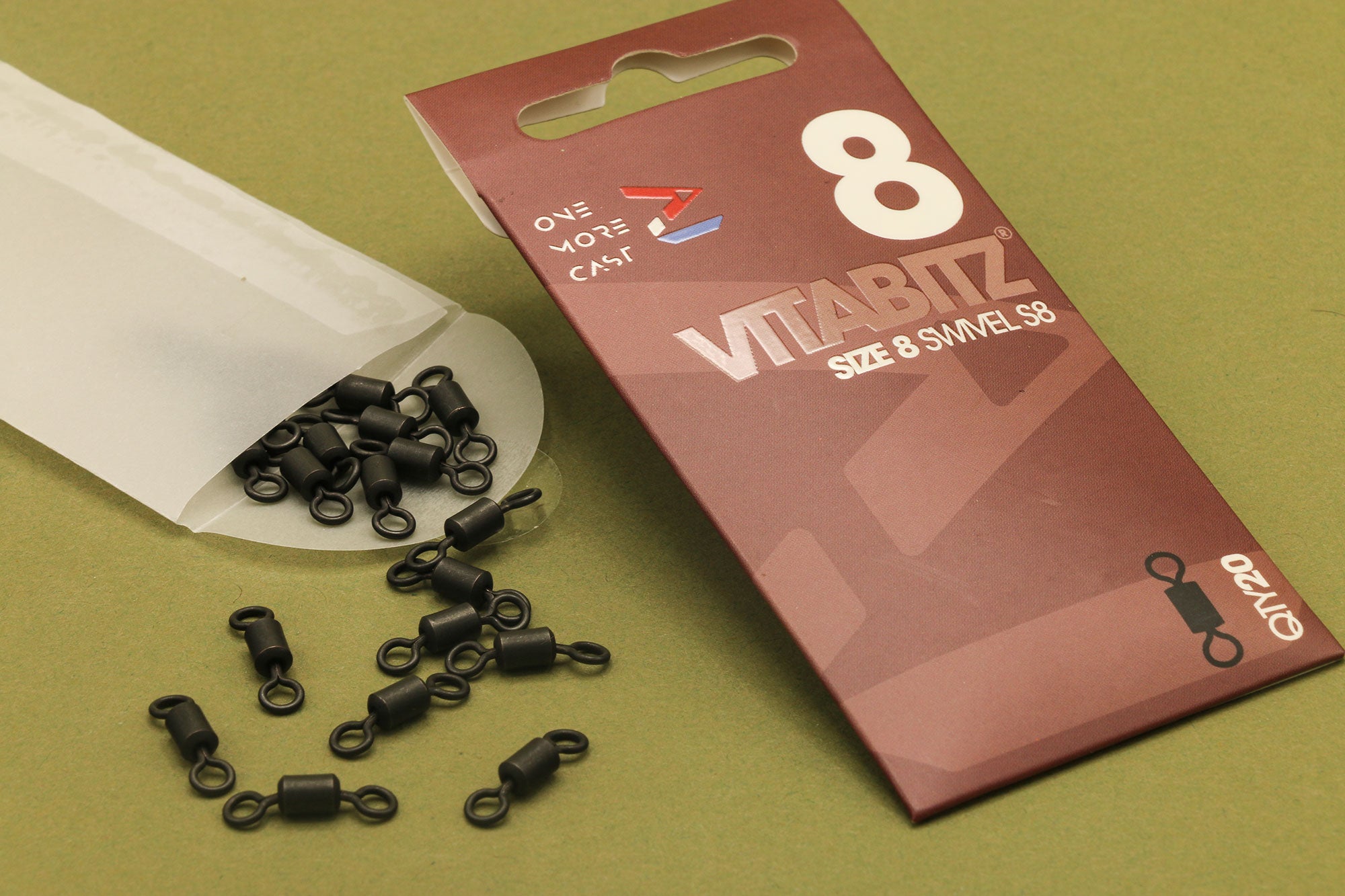 One More Cast Vitabitz Size 8 Swivels