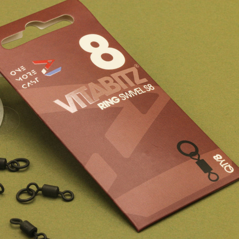 One More Cast Vitabitz Size 8 Ring Swivels