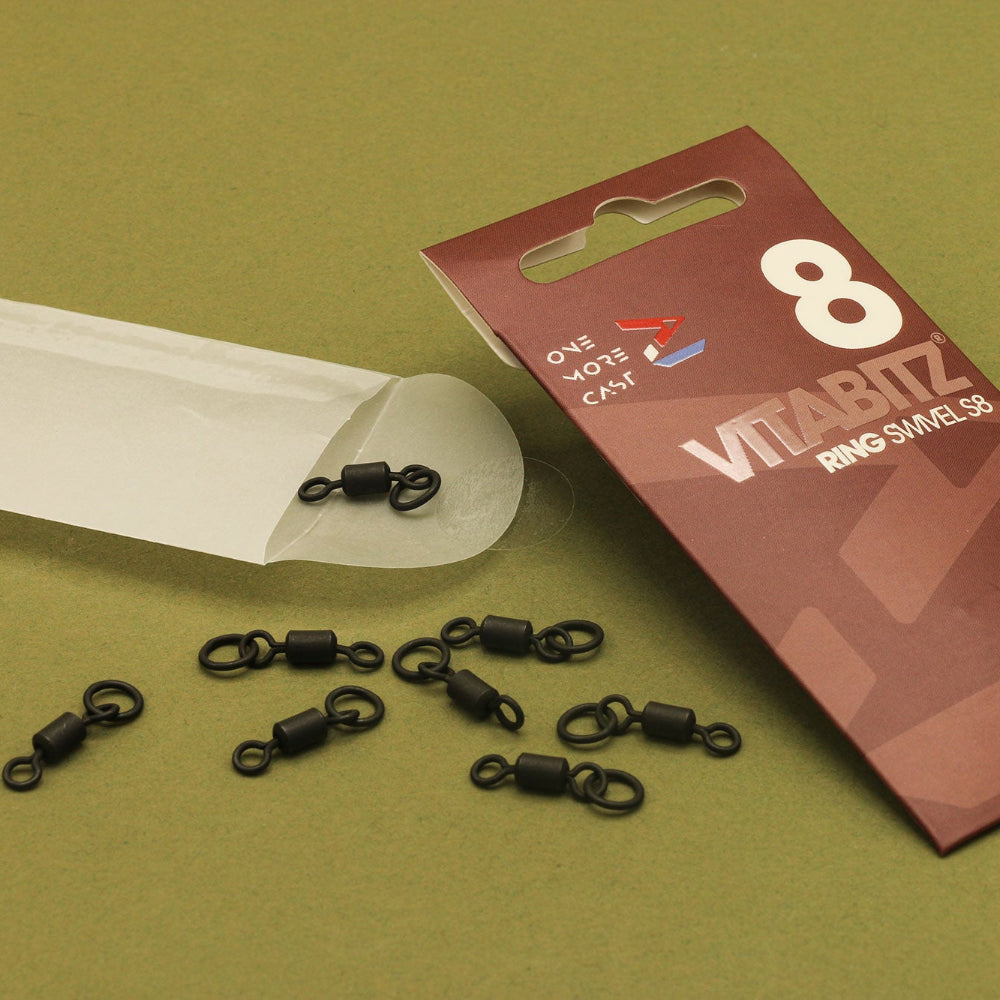 One More Cast Vitabitz Size 8 Ring Swivels