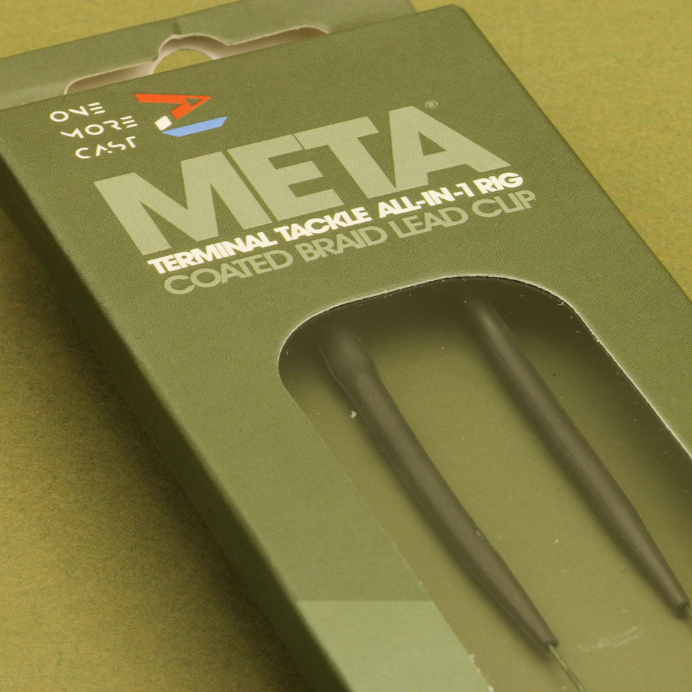 One More Cast Meta Terminal Tackle All-In-1 Rig Coated Braid Lead Clip