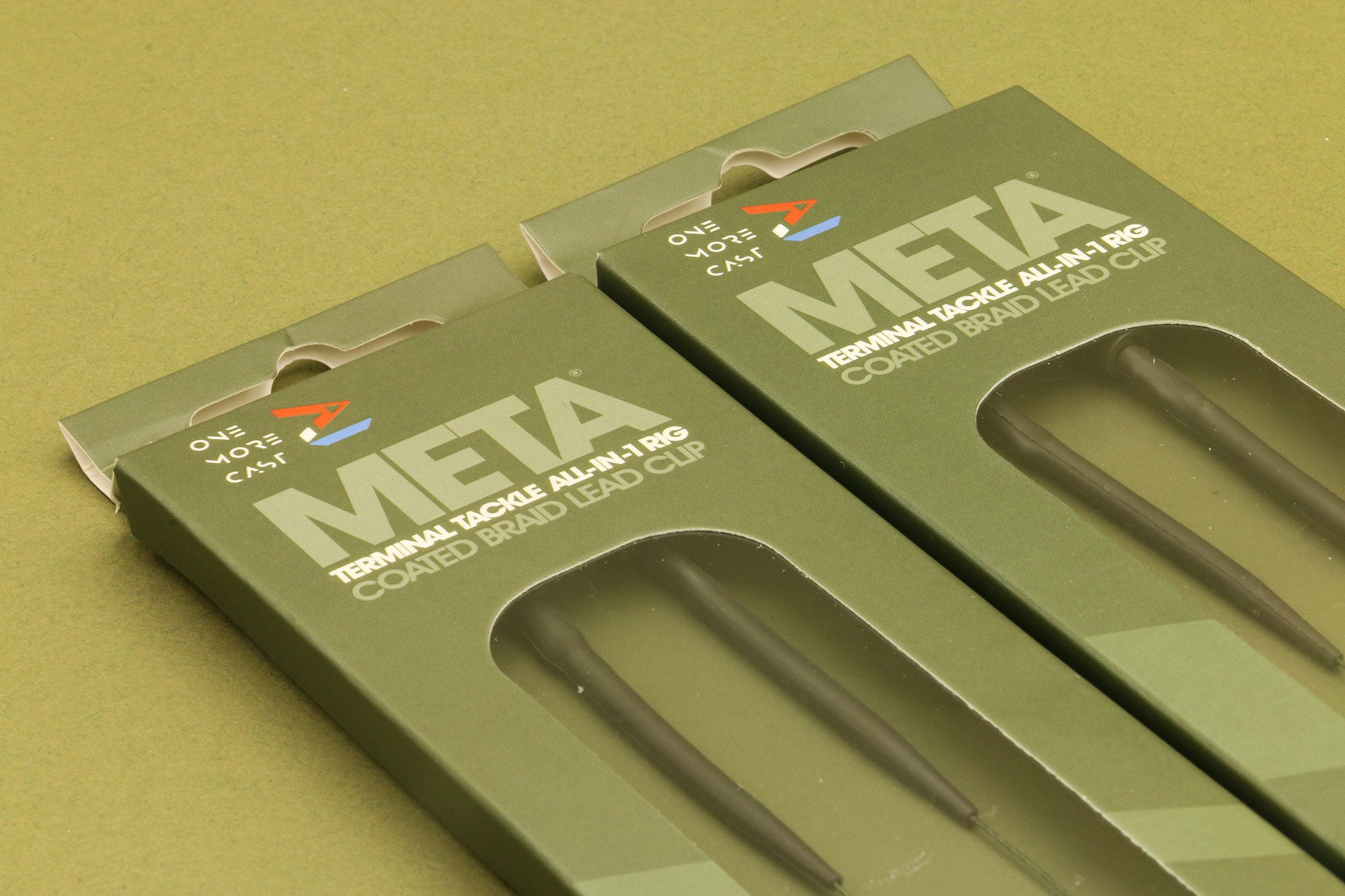 One More Cast Meta Terminal Tackle All-In-1 Rig Coated Braid Lead Clip