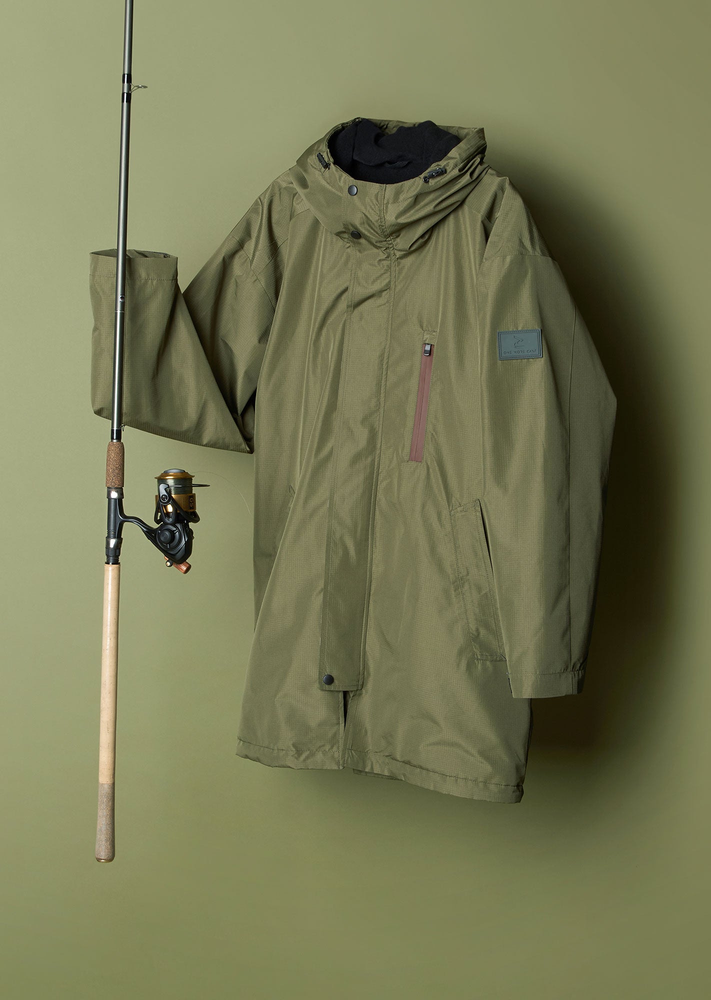 Forest Green Mrigal Spring Water Resistant Jacket