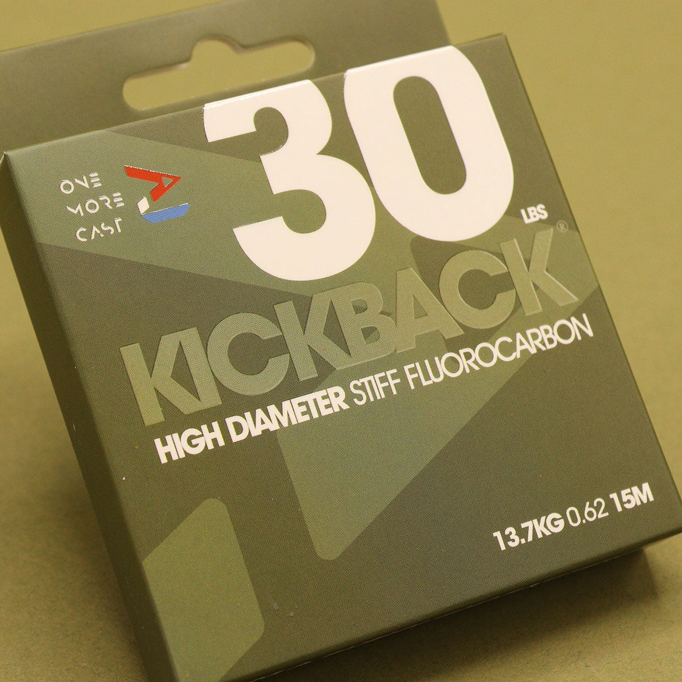 One More Cast Kickback High Diameter Stiff Fluorocarbon