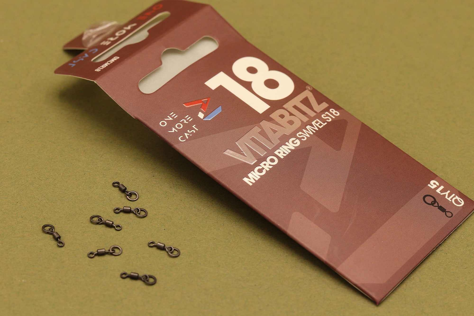 One More Cast Vitabitz Micro Ring Swivel Size 18
