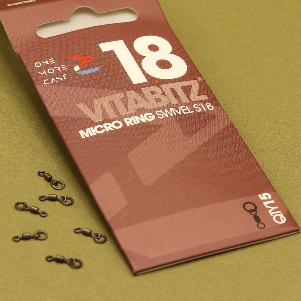 One More Cast Vitabitz Micro Ring Swivel Size 18