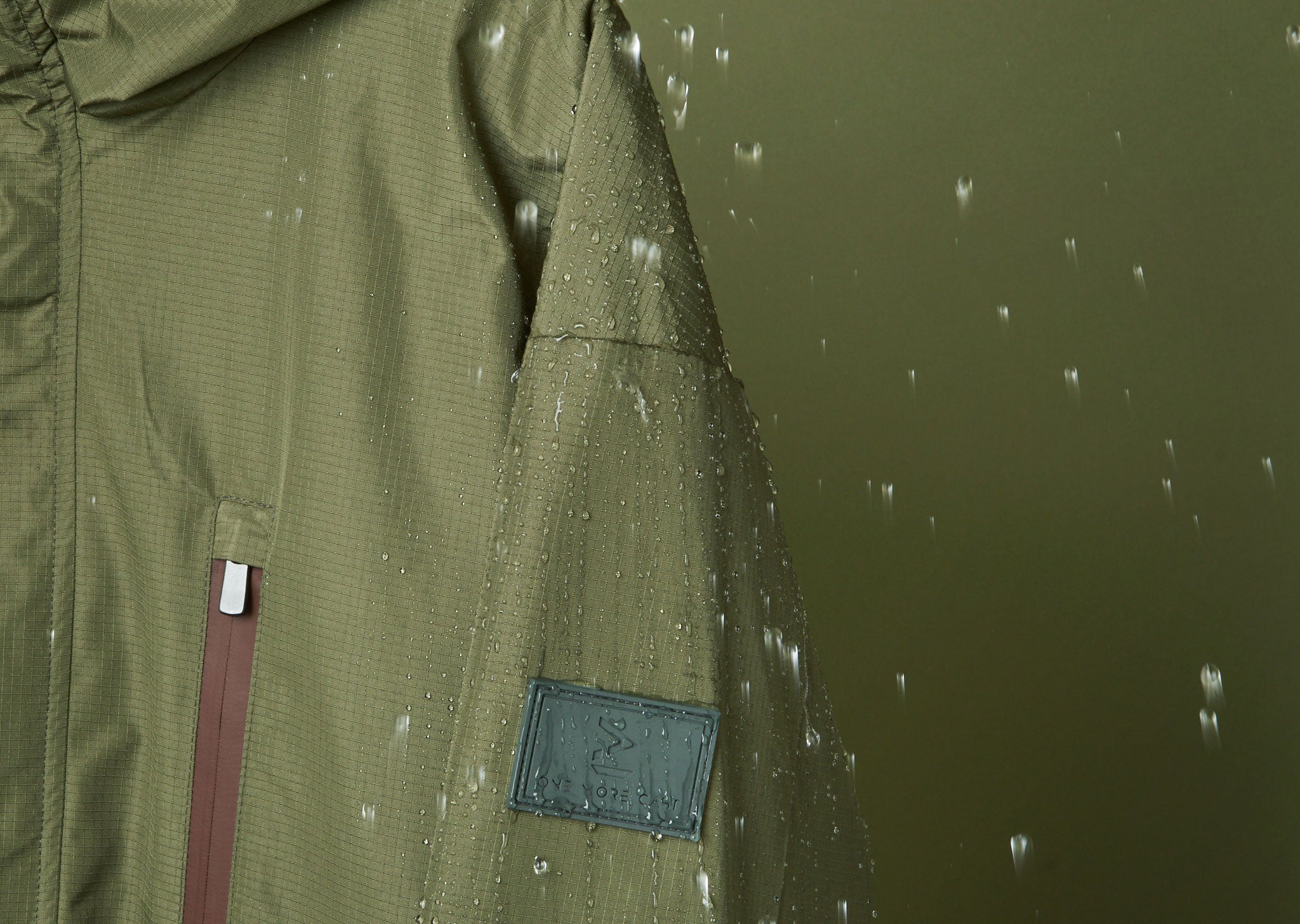 Forest Green Mrigal Spring Water Resistant Jacket
