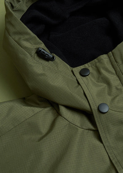 Forest Green Mrigal Spring Water Resistant Jacket