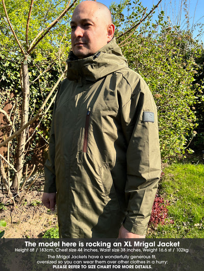 Forest Green Mrigal Spring Water Resistant Jacket