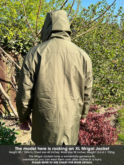 Forest Green Mrigal Spring Water Resistant Jacket
