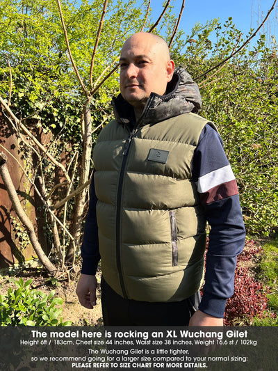 OMC One More Cast Wuchang Puffer Gilet (Water Repellent)